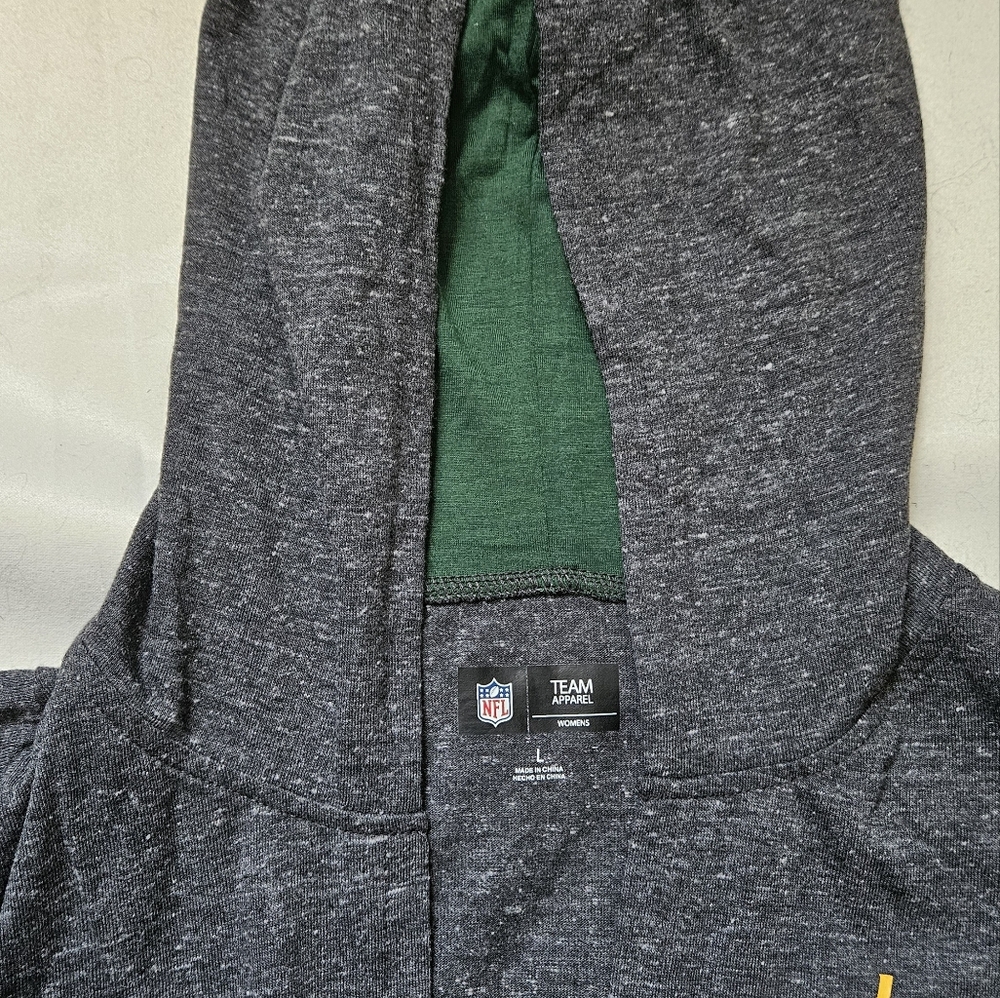 NWT! Green Bay Packers G-III 4Her by Carl Banks Chalk Talk Hoodie Cardigan Large - Picture 8 of 11